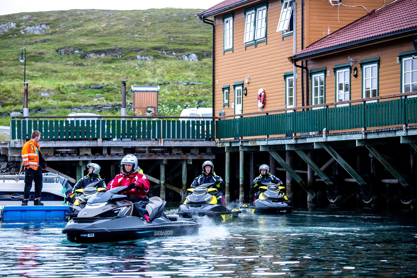 2 Hour Fjord Jet Ski Safari Slettnes Lighthouse